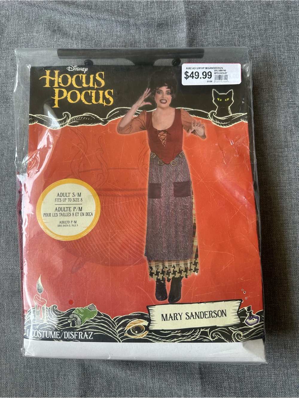 Hocus Pocus Mary Sanderson Witch Halloween Costume
